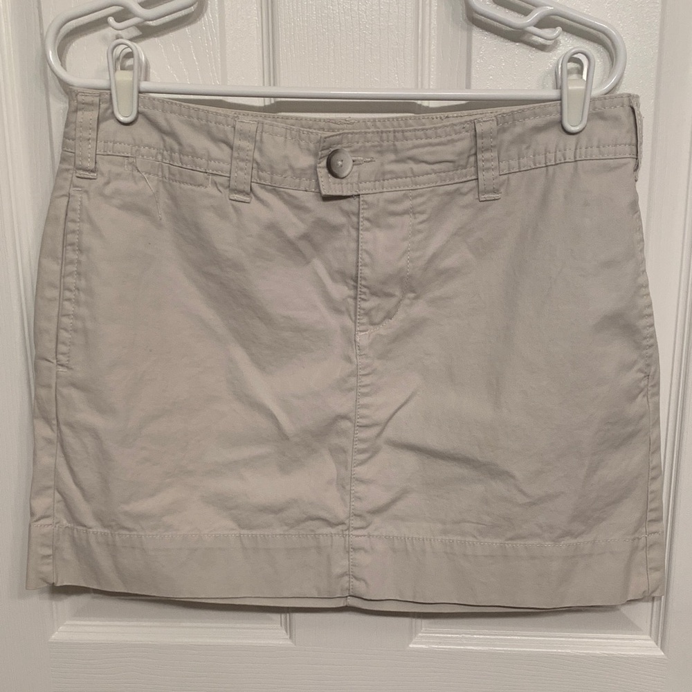 GAP Khaki Mini Skirt